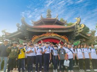Trường THCS Hòa Lợi tổ chức tham quan trải nghiệm cho học sinh tại KDL Suối Tiên